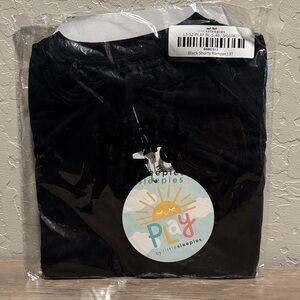 NWT Little Sleepies Shorty Black Romper 3T